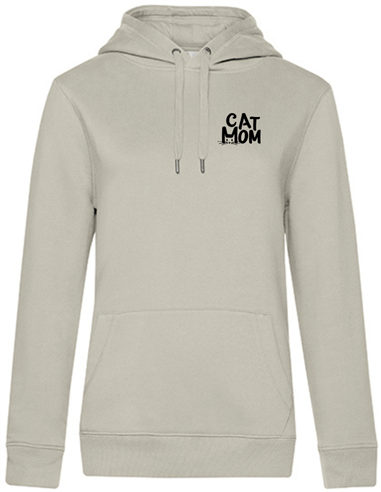 CAT MOM HOODY DELUXE DAMES