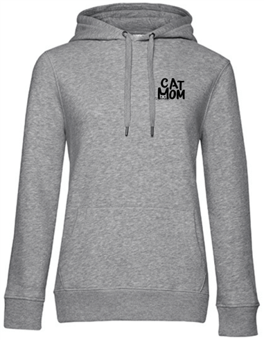 CAT MOM HOODY DELUXE DAMES